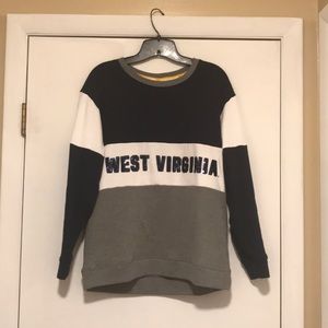 Sequin WVU sweatshirt
